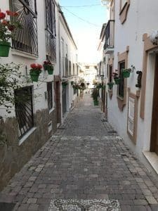 Spanish Street Costa del Sol